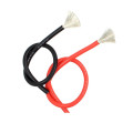 25sqmm 5000pcs 0.08AS red black color silicone insulation super flexible high temp cable